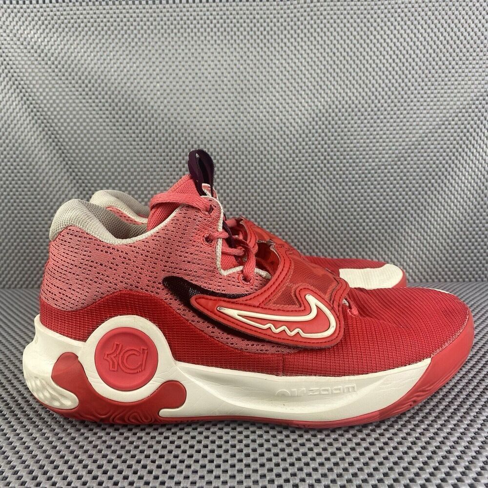 Nike KD Trey 5 X University Red Ember Glow Mens 9.5 Basketball Sneakers Lace Up